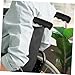 GOOHOCHY 4pcs Wheelchair Handle Grips Ergonomic Design Trolley Cart Handle Covers for Comfortable Installation Durable Anti-Skid Protector for Wheelchair Grocery Cart Handles