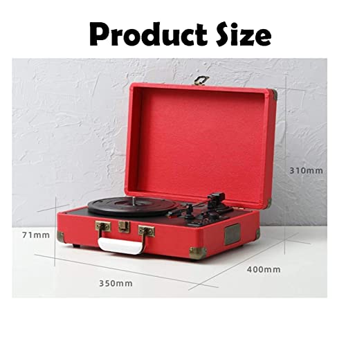 Tourne-Disque Portable avec Haut-parleurs, Prise en Charge de la Sortie Audio RCA et de l’entrée Audio AUX, Tourne-Disque avec SP Chaque Famille - Les Beatles, Paul McCartney, John Lennon, RIngo Starr, George Harrison Tourne-Disque Portable avec Haut-parleurs, Prise en Charge de la Sortie Audio RCA et de l'entrée Audio AUX, Tourne-Disque avec SP Chaque Famille – Image 4