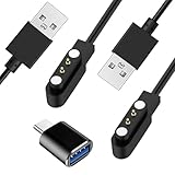 Gloryfit Smart Watch Charger, 4mm Magnetic USB Charging Cable for Gloryfit Smart Watches with ROHS/CE Certification (Pin spacing 4mm)