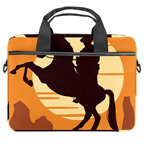 Sac à bandoulière pour ordinateur et tablette sacoche PC cowboy