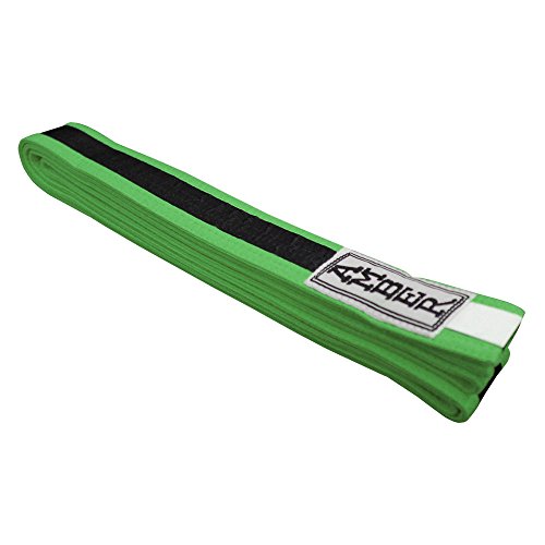 Amber Fight Gear The Ultimate Karate Belt For Durable And Comfortable Training And Competition Green/Black Size 0 #TOP29