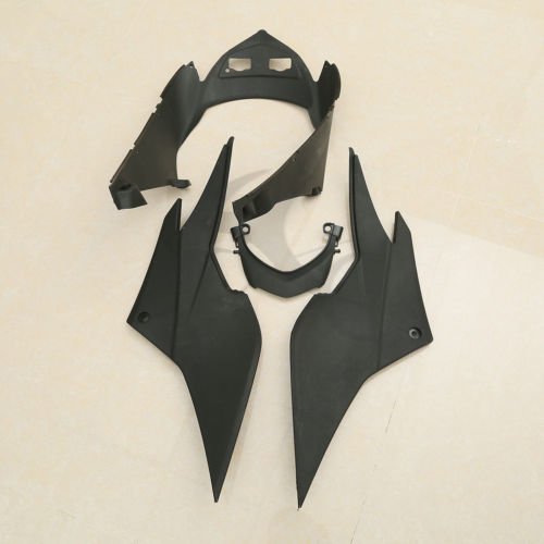Complete ABS Fairing Kit For Kawasaki Ninja 250R (2008-2012) - Unpainted White Injection Molded Bodywork Set