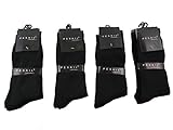 Pesail 12, 24 Paar Herren Classic Socken schwarz Business-Socken Strümpfe (12, 39/42)
