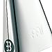 Meinl Percussion STB80B-CH 8-Inch Big Mouth Steel Cowbell, Chrome Finish