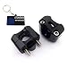 Produktbild STONEDER Schwarzer CNC-Aluminium-Lenkerklemmen-Adapter zur Erhöhung der Lenkstange für Fat 1 1/8" 28 mm Lenker Pit Dirt Bike ATV Quad Motocross Motorrad