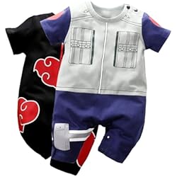 Enterizos De Animales Para Bebés IURNXB Paquete 2 Mamelucos para Bebés Niños Lindo Recién Nacido Algodón Mono Infantil Ropa de Cosplay Dibujos Animados (0-3 Meses, Black/Gray)