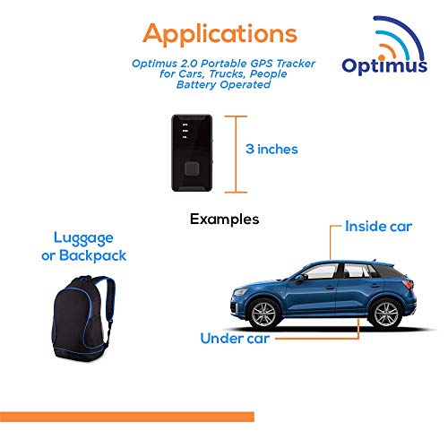 Optimus 2.0 Gps Tracker - Bundle With Waterproof Twin Magnet Case For Vehicles, Assets - 4G Lte - Real-Time Gps Tracking Device – Instant Alerts #TOP3