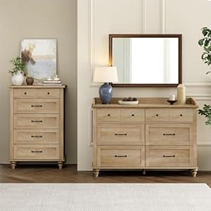 WAMPAT 2 Piece Dresser Set