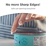 Kitchen Mama Mini Electric Can Opener Smooth Edge: Opens Cans with One Button Press - Ultra-Compact, Portable, Hands-Free, Food-Safe, Battery Operated (White) - Image 5