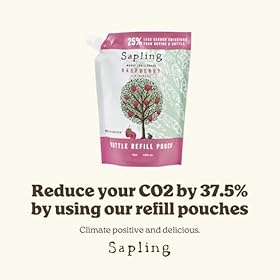 Buy Sapling Raspberry & Hibiscus Vodka 70cl – Premium British Small Batch Flavoured Vodka with a Tree Planted for Every Bottle – Sapling