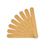 Salon Supply Store 100 Salon Waxing Hair Removal Wooden Spatulas Wax Applicator Wood Eyebrow/Bikini