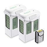 Powerextra High Capacity 2-Pack Phantom 4 LiPo Flight Battery + Battery Safe Bag Replacement for DJI Phantom 4, Phantom 4 Pro, Phantom 4 Pro V2.0, Phantom 4 Advanced Drone