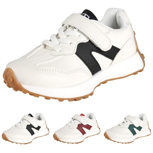 IWIHMIV Boys Athletic Shoes Girls Lightweight Non Slip Sport Sneakers Outdoor Casual Running Slip On Walking Shoes3