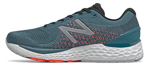 New Balance Men's 880v10 Running Shoe - Color: Jet Stream (Narrow Width) - Size: 11.5 Green/Red2