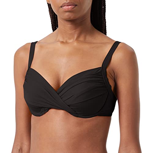 Livia Saskia C Lavand, Alto de Traje de baño Mujer Noir (Noir Wonder/Barbuda 41E01) 90C