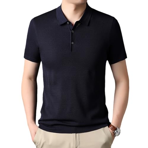 T-Shirts pour Hommes Respirants : Chemises de Travail Style Polo
