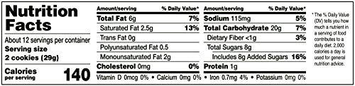 Amazon Brand - Happy Belly Old Fashioned Oatmeal Cookies, 12 Ounce #TOP5