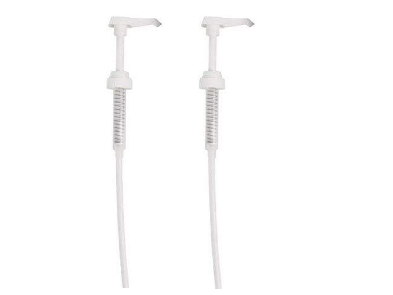 Starbucks Syrup Bottle Pump, 33.8 oz 1 Liter (White, Pack of 2)