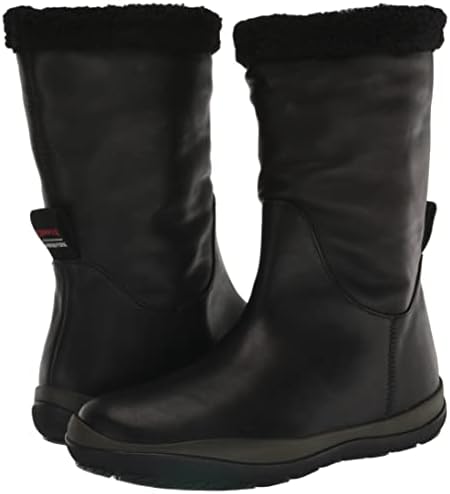 Camper Women's Peu Pista GM Mid Calf Boot, Black, 6 | Image 6