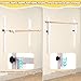 Seliyoo Height Adjustable Ballet Barre Foldable Ballet Bar Dance Training Barre,Wall Mount With Solid Beech Wood Bar,Home Fitness Equipment for Pull Up Stretching Never move or Shake