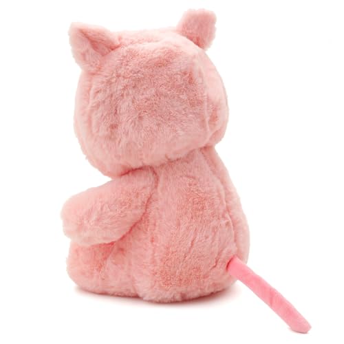 Image of Soft Pink Lunna Plush Toy for Kids Stuffed Soft Toy with Cute Hug-Friendly Plush for Babies, Toddlers & Children Safe, Lightweight & Easy to Clean (30CM)