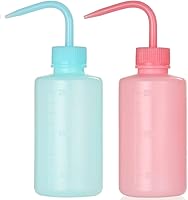 Vista 31 de Paquete de 2 botellas de lavado de tatuajes de 5.1 fl oz Botella de agua de 5 oz para riego de suculentas y uso médico, color negro