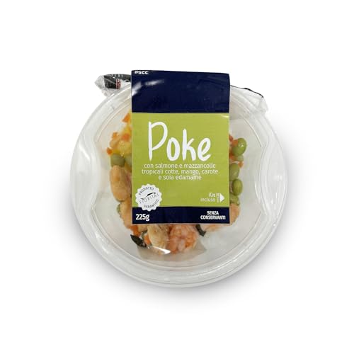 Fiorital Pokè con salmone e mazzancolle tropicali cotte - 225gr