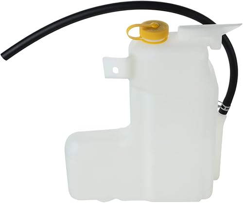 Miniatura 4 de Auto Dynasty NI3014109 Tanque de botella de desbordamiento de depósito de refrigerante para automóvil estilo fábrica con tapa y manguera compatible