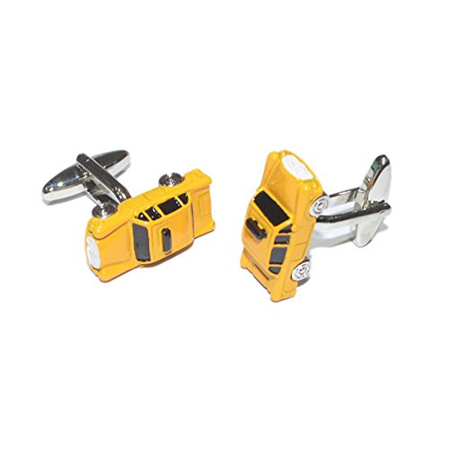 Gtr Mancuernas para Hombre Taxi Americano Amarillo 3D miniatura 1