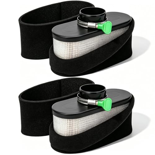 FHSJXR 2 Pack 11013-0752 Air Filter for Kawasaki FR691V FR651V FR730V FS481V FS541V FS600V FS651V FS691V FS730V 4-Cycle Engine Replace 11013-7047 11013-7049 11013-0726 with Pre Filter 11013-7046