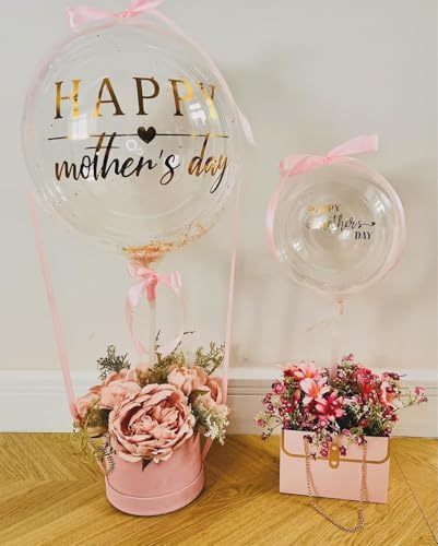 Image of 80Pcs Bobo Balloons, Different Size Clear Balloons for Stuffing Bubble Transparente for Baby Showers Valentines Christmas Wedding Birthday Party Decoration(10 Inch, 18 Inch, 20 Inch, 24 Inch)