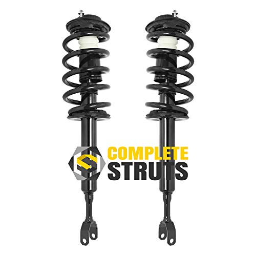 COMPLETESTRUTS Front Quick Complete Strut Assemblies with Coil Springs Replacement for 2000-2004 Audi A6 Quattro - Set of 2