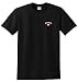 Blackwater T-shirt Black Size XL Nice Tee Left Chest Logo (X-Large, Black)