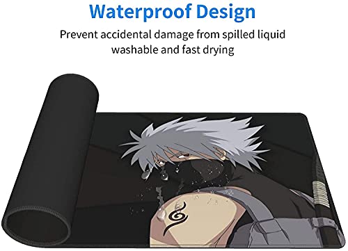 Smaige Xxl Extended Gaming Mouse Mat/Pad - Large, Wide (Long) Mousepad, Stitched Edges | 27.6"X11.8"X0.08" Dimensions-Anime Desigen For Men Boys #TOP3