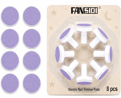 Fansidi Limes à ongles électriques bébé recharges violet