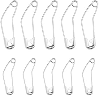 200Pcs Curved Safety Pins Curved Security Pins Quilting Basting Pins Curved Basting Pins Office Accessories for Crafting Quilting Sewing