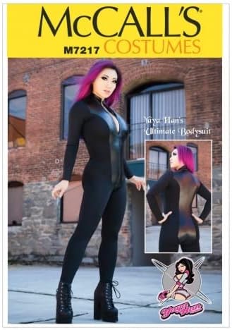 McCalls Ladies Easy Sewing Pattern 7217 Zippered Bodysuits by McCall's