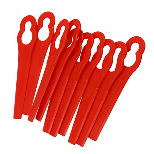 Chuancheng 80pcs Plastic Cutter for Florabest LIDL Frta 20 A1 Fat 18 A/B Garden Lawn Mower Trimmer Grass Cutter Replacement Tool