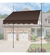 未開封・未使用◆ 2mオーニング 突っ張り式 /雨よけ/日除け/目隠し Amazon.co.jp: KELIXU 日よけ オーニングテント 2m 雨除け つっぱり