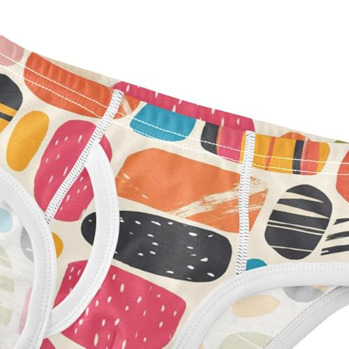 Black and White Stripes Toddler Boys' Soft Kids Underwear Breathable Children Panties4