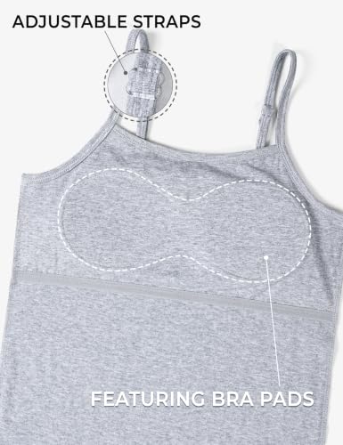 Image of BOOPH Girls Camisole Undershirts Kids Cotton Tank Tops Training Bra
