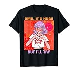 Anime Goth Punk Quote OMG It's Huge But I'll Try