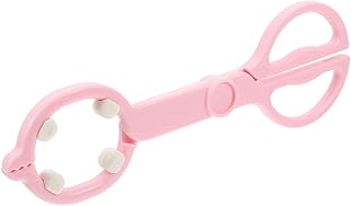 BESPORTBLE 1Pieza Pinza Biberón Antideslizante de Clip Ergonómico Resistente Altas Bebés y Chupetes Práctico y Color Rosa