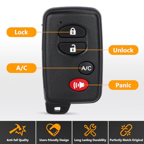 Control remoto para Toyota Prius que soluciona fallos de entrada sin llave 2