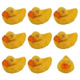 PH PandaHall 8 Stück Filzente Aus Wolle 45x31x24mm Wolle Tierornament Niedliche Filzente In Entenform Mini Wollente Großpackung Für DIY Basteln Kreative Filzprojekte Frauen Gastgeschenke Heimdekor