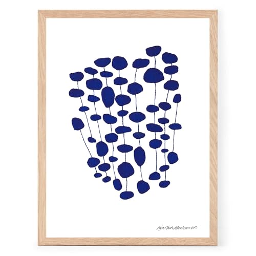 THE POSTER CLUB ポスタークラブ Blue Pearl Forest (30×40cm) ポスター 北欧