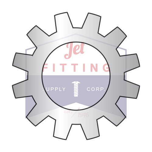 M2.5 External Tooth Lock Washers | A2 Stainless Steel 18-8 | DIN6797A (Quantity: 10000)