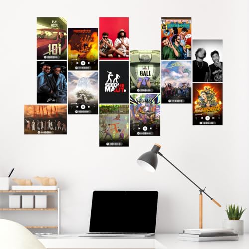 Image of Funk You Store Seedhe Maut Mini Posters | Set of 14 A5 Posters | Spotify Codes | Album covers poster | Desi Hip Hop (DHH) 101, Lunch Break | Home, bedroom and mobile accessories | Gift Item