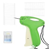 Clothes Garment Tagging Gun Set, Standard Retail Price Tag Attacher Gun, 6 Needles & 1000pcs 1inch a