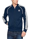 Dobladillo acanalado adidas SST TT, Chaqueta Chándal para Hombre, Hombre, DH5822, Conavy, X-Large